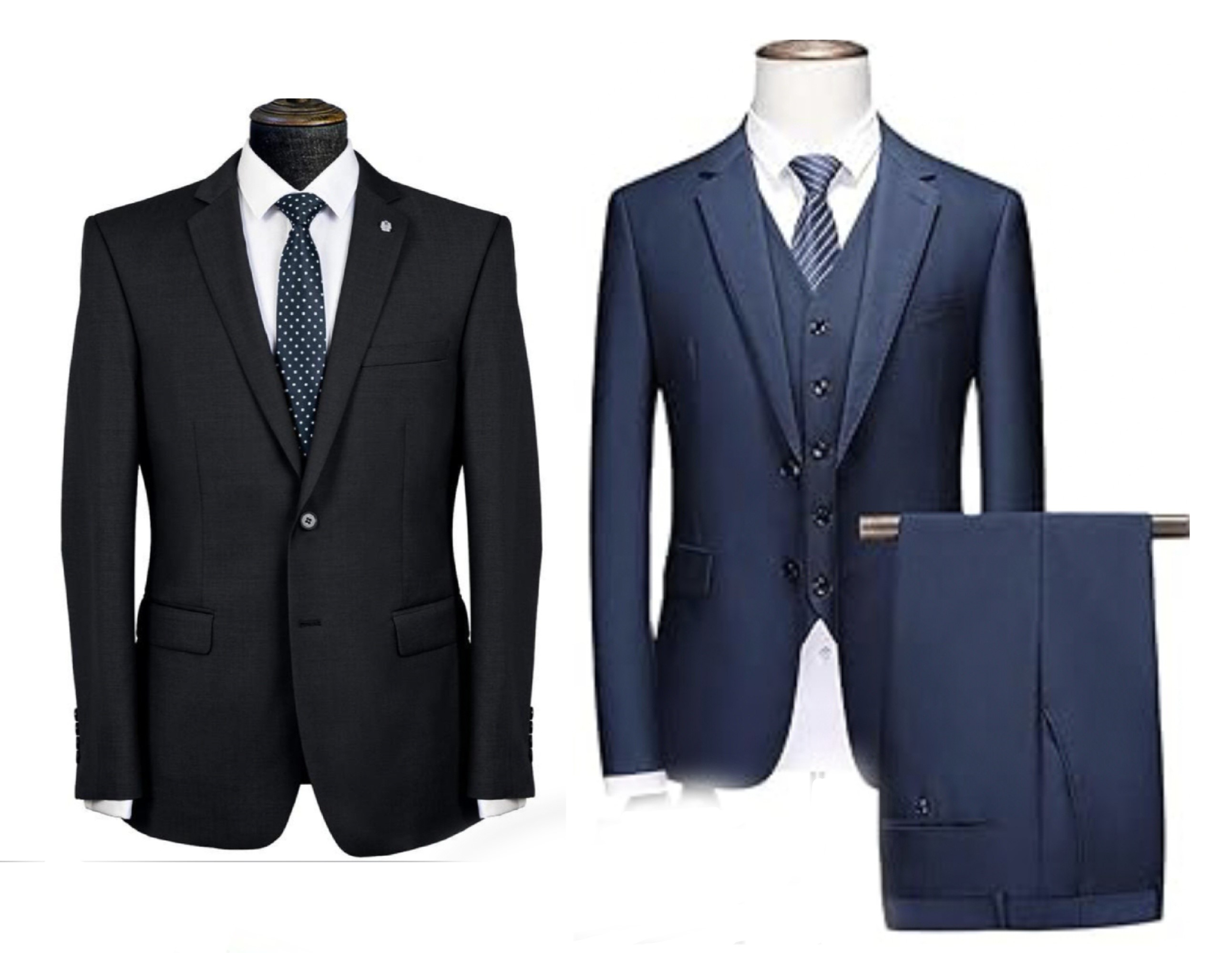 COMBO OF 2 ULTRA LUXURY SUIT LENGTH AND 2 BODY FIT STICHED SHIRT